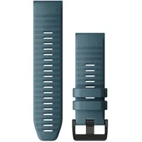 Garmin QuickFit 26 mm Silikon Taubenblau mit Teilen in Schwarz