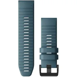 Garmin QuickFit 26 mm Silikon Taubenblau mit Teilen in Schwarz