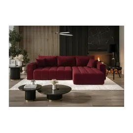 bedante Ecksofa Milo , Rot,