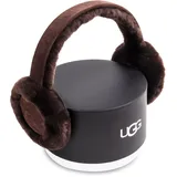 UGG Damen Gesticktes Logo Ohrenschützer, Burnt Cedar, Einheitsgröße - Einheitsgröße