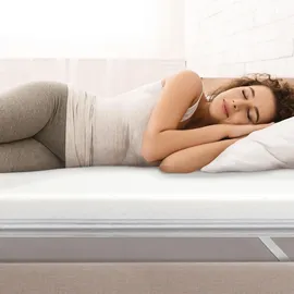 Beautissu BeauNuit GT Topper 180 x 200 cm Weiß