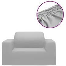 vidaXL Sofahusse Grau 100% Polyester
