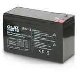 QuatPower Blei-Akkumulator LB7.2-12, 12 V-/7,2 Ah