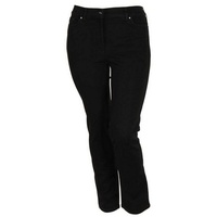 Zerres 5-Pocket-Jeans schwarz comfort fit (1-tlg) schwarz 36