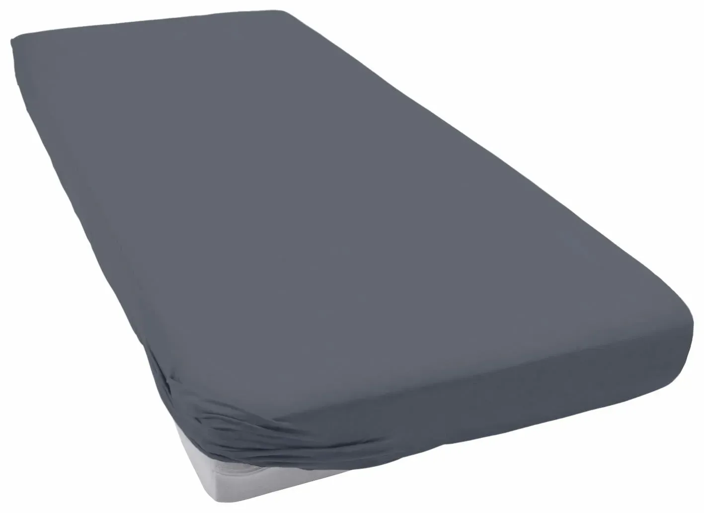 Primera Spannbettlaken »Elasthan-Feinjersey Boxspring«, für Hohe Matratzen Primera anthrazit B/L: 180-200 cm x 200-220 cm