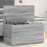 Myheimly Aufbewahrungstruhe Spielzeugtruhe Spielzeugkiste Couchtisch Beistelltisch Truhe Aufbewahrungsbox Grau Sonoma 84x42x46 cm Holzwerkstoff