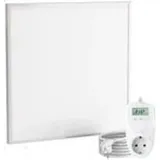 Viesta VIESTA® Infrarot Wandheizung mit Thermostat [FERNBEDIENUNG + WIFI STEUERUNG] – Infrarotheizung Kassettendecken – Carbon Crystal Infrarot Panee...