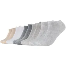 s.Oliver Sneakersocken 10er Pack grau 35-38