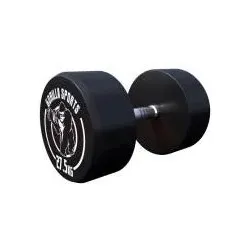 Kurzhantel Gummi 2.5 - 40 kg SCHWARZ|SCHWARZ|SCHWARZ 27.5 kg