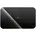 WC-Betätigungsplatte 2-Mengen-Spülung 269x161x13mm Glass Glossy Black