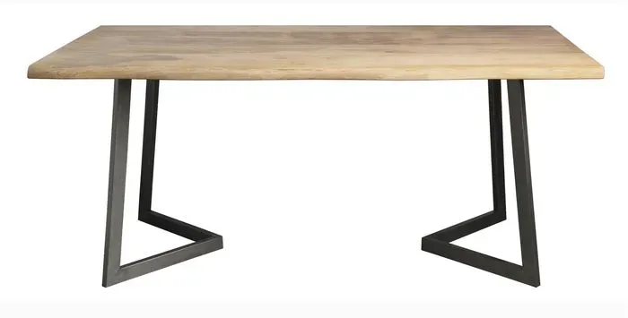 WOLFMÖBEL Esstisch Stadium 175 x 90 cm Holz Orange Mango