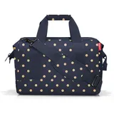 Reisenthel Allrounder M Weekender Reisetasche 40 cm metallic dots blue