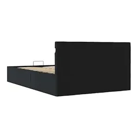 vidaXL Stauraumbett Hydraulisch LED Kunstleder 120x200 cm