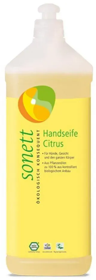 Sonett Handseife Handseife - Citrus Nachfüllflasche 1L taleoo