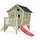 EXIT TOYS Spielhaus Crooky 300 graubeige 50.43.00.00