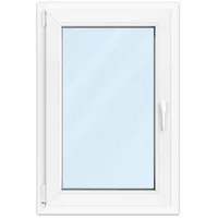 Fenster 60x90 cm, Kunststoff Profil aluplast IDEAL® 4000, Weiß, 600x900 mm, einteilig festverglast, 2-fach Verglasung, individuell konfigurieren
