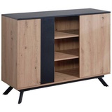 Wohnling Sideboard, WL6.663 eiche 110,0 x 40,0 x 87,0 cm