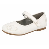 Brütting Lico Alicia V Mädchen Geschlossene Ballerinas, Weiß, 38 EU