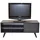 moebel-direkt-online Heike TV-Möbel 110 x 40 x 44 cm Schwarz Metall/Massivholz/Melamin/Holzwerkstoff