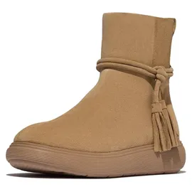 original brands FITFLOP FitFlop IQ-Comff Tassel Suede Short Boots 39 - 39