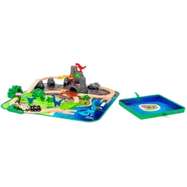 BRIO Dinosaurier Deluxe Set 45-teilig