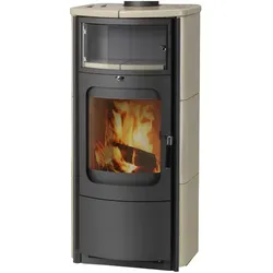 HARK Kachelofen »Opera B«, creme, Kacheln, 7 kW, Dauerbrand geeignet - beige