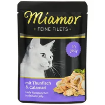 Miamor Feine Filets Thunfisch & Calamari 24 x 100 g