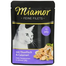 Miamor Feine Filets Thunfisch & Calamari 24 x 100 g