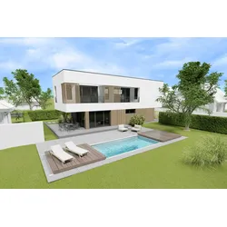Pool Terrassendeck - begehbare Poolabdeckung SkyCover® Terrace