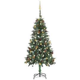 vidaXL Künstlicher Weihnachtsbaum mit LEDs & Kugeln 150 cm