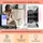 Klarstein Wonderwall Air Art Smart Home Bild-Infrarotheizung zur Wandmontage, IR mit IoT/WiFi App-Control, Feucht... - Grau