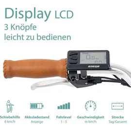 Tretwerk Aurora 28 Zoll RH 50 cm Damen schwarz