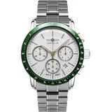 Zeppelin 8878MB-4 Herrenuhr New York Chronograph Bicolor/Grün