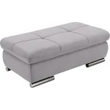 Set One by Musterring Stauraumhocker SO 4100 128 x 43 x 68 cm Silber