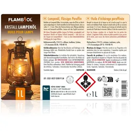 Höfer Chemie Lampenöl Hochrein Kristallklar 1 L