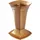 Kadax Grabvase mit Sockel 17 cm Gold