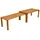 Merxx Toskana Set 9-tlg. Flex-Ausziehtisch 185/370 x 90 cm natur inkl. Auflagen