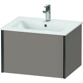 Duravit XViu Waschtisch-Unterschrank XV40250B243 61 x 40 x 48 cm, basalt matt, 1 Auszug, wandhängend, schwarz matt