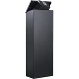 Allux 600 Paketbriefkasten schwarz