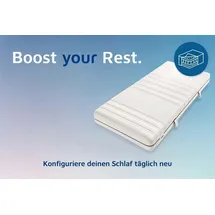 Beco Taschenfederkern-Matratze Active Flex TFK - Größe: 100 x 200 cm, Härtegrad: H3 (80 kg - 120 kg)