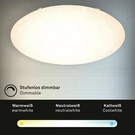 Briloner Deckenleuchte 76 cm weiß