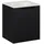 Lomadox Waschtisch-Unterschrank 56 x 0 x 0 cm Schwarz