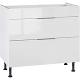 OPTIFIT Kochfeldumbauschrank Tara 90 x 58,4 x 87 cm Weiß