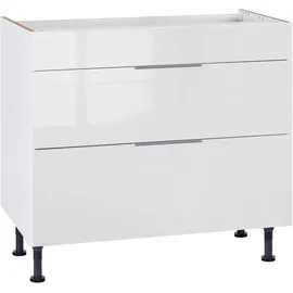 OPTIFIT Kochfeldumbauschrank Tara 90 x 58,4 x 87 cm Weiß
