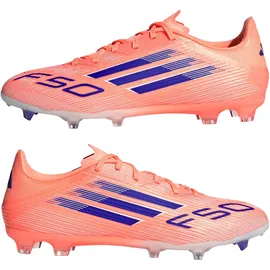 adidas F50 League FG/MG Herren Beam Orange/Lucid Blue/Ftwr White 44 2/3