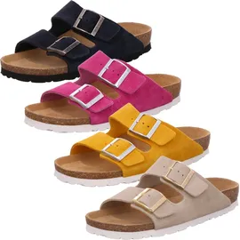 ROHDE Sunnys N ́12 Damen Pantolette Hausschuhe Sandale 5590 02 Elfenbein, Schuhgröße:43 EU
