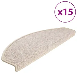 vidaXL Stufenmatte 65 x 24 cm Taupe
