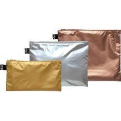 Metallic Unterarmtaschen 3 St.