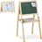 Relaxdays Standtafel Kinder mit Whiteboard 77 cm x 39 cm x 44,5 cm