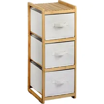 KESPER Regal mit 3 Boxen 29,5 x 33,5 x 87 cm Braun